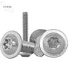 Ds Items Pan Head Flange Screws, ISR Drive, M10 x 80, ISO 7380, Stainless Steel A2, 20 pcs view 4