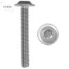 Ds Items Flanged Button Head Screws, M8 x 45 mm, ISO 7380, A2 Stainless Steel, Torx, 50 pcs. view 2