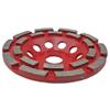 SHDIATOOL 2-Pack 125 mm Double-Row Diamond Cup Grinding Wheels view 4