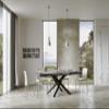 Itamoby Volantis Extendable Table, Concrete Top, Anthracite Frame, 160–420 cm view 3