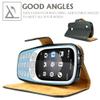 PIXFAB Flip Case for Nokia 3310 3G/4G, Leather, Black view 3
