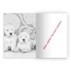 8 Personalized Cute Baby Dog A5 School Notebooks, Blue Grid, Grade 10 view 2