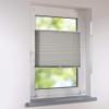 Tensioned Pleated Blind, Clamp-Fix Universal, Gray, 91 x 210 cm view 1