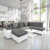 Mirjan24 Niko Bis U-Shaped Corner Sofa with Sleeper Function and Storage, Left Corner, Soft 017 + Lux 05 + Lux 06 view 3