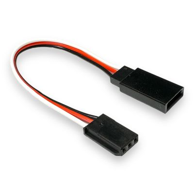VUNIVERSUM 2-Pack 60 cm Premium Servo Extension Cables, 26 AWG, Futaba-Compatible Male-to-Female Connectors