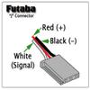 VUNIVERSUM 2-Pack 60 cm Premium Servo Extension Cables, 26 AWG, Futaba-Compatible Male-to-Female Connectors view 4