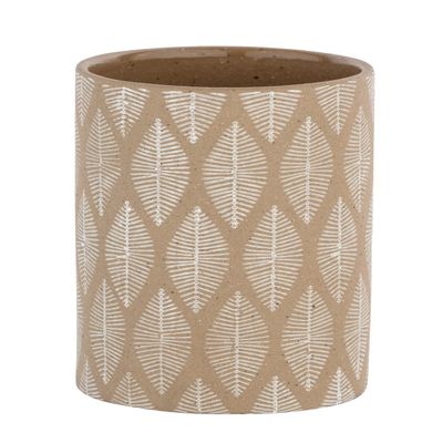 WENKO Tupian Beige Toothbrush Cup, 12 x 7 x 7 cm