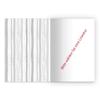 Kartenkaufrausch 8 Retro Doodle Stripes DIN A4 School Notebooks, Turquoise Blue Grid Ruled 26, 16 Sheets/32 Pages view 2