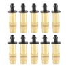 TOPINCN 10-Piece Adjustable Copper Micro-Misting Garden Hose Nozzle Set view 1