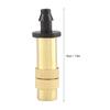TOPINCN 10-Piece Adjustable Copper Micro-Misting Garden Hose Nozzle Set view 2