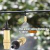 TOPINCN 10-Piece Adjustable Copper Micro-Misting Garden Hose Nozzle Set view 3