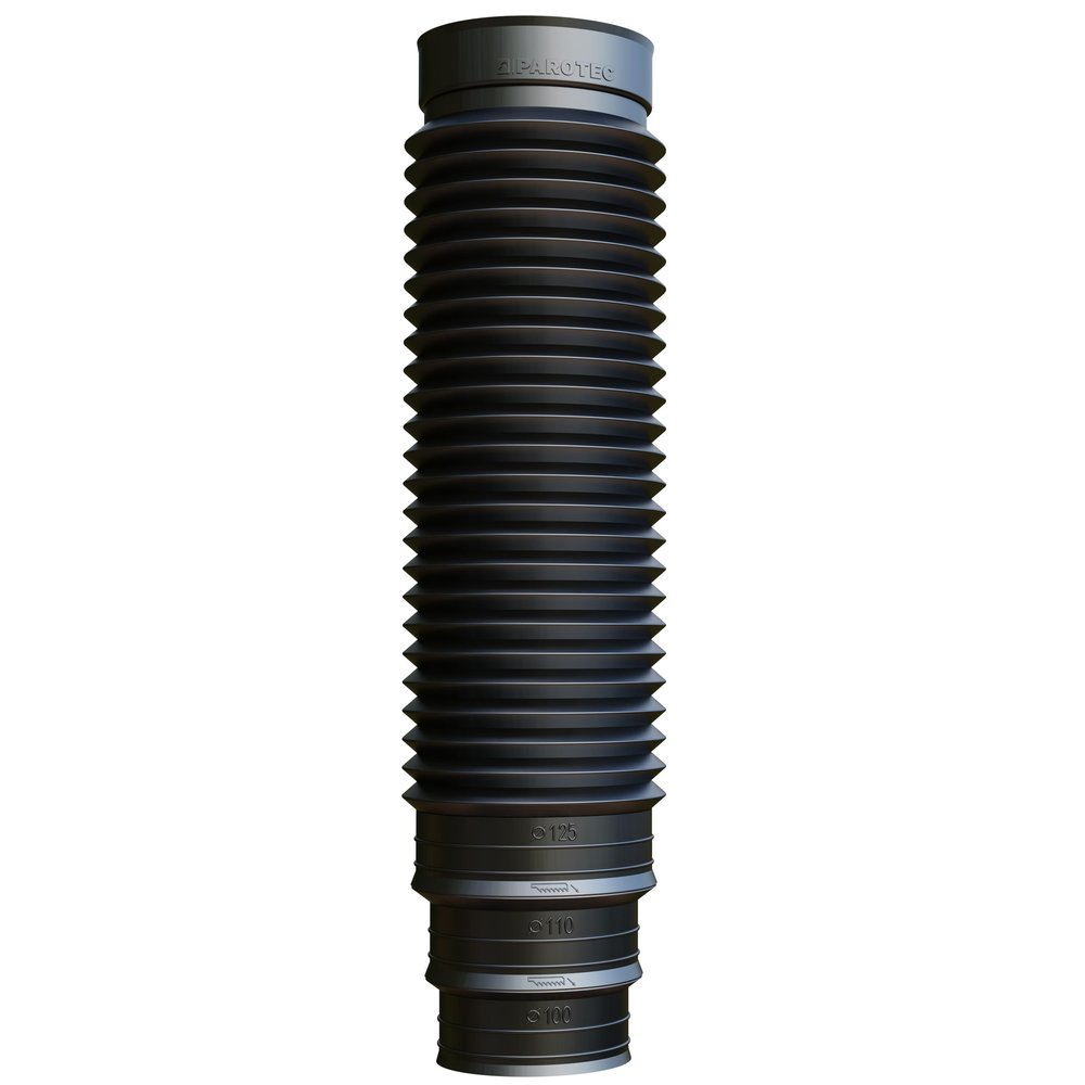 Parotec Flexible Connection Pipe for Roof Vent, 125 mm