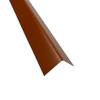 2 m Angle Flashing, 10 cm Cut, Aluminum Red RAL 8004, 50/50 mm Bend view 1