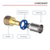 Brass Reducing Press Adapter 20 x 3/4" Female Thread, DVGW Press Fitting view 3