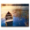Paddle Boat at Sunset, 120 x 60 cm Panoramic Canvas Wall Art view 2