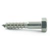 Eisenwaren2000 | M10 x 200 mm Hex-Head Wood Screws (20 pcs) - DIN 571 - External Hex-Head Screws - Shank Screws - Stainless Steel A2 V2A - Rust-Resistant view 4