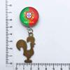 3D Portugal Rooster Alloy Refrigerator Magnet view 2