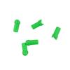 MILAEM 50-Piece Plastic Half-Moon Nocks for 7.6 mm Arrow Shafts (Green) view 2