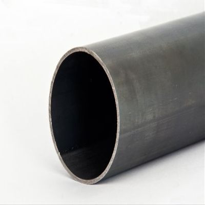 Black Welded Steel Round Tube, 1500 mm, 139.7 x 3.2 mm