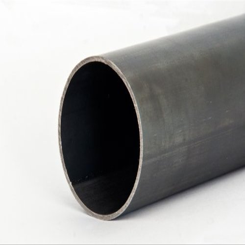 Black Welded Steel Round Tube, 1500 mm, 139.7 x 3.2 mm
