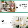 6-Tier Plant Stand with Steel Frame, White view 4