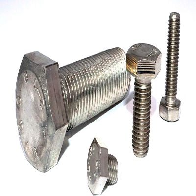 M12 x 30 DIN 933 A2 Stainless Steel Hex Bolts, 10-Pack