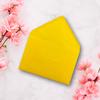25 Mini Envelopes, Honey Yellow, 5.2 x 7.6 cm view 2
