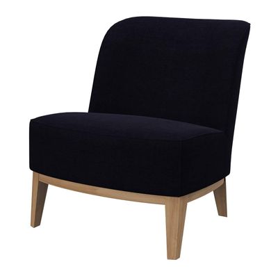 Soferia Elegance Black Armchair Cover for Stockholm