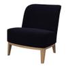 Soferia Elegance Black Armchair Cover for Stockholm view 1