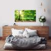 Tree with Sun Rays in Winter, 120 x 60 cm Panoramic Canvas Wall Art view 3