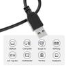 JAMEGA 3 m USB 2.0 Cable, USB-A Male to USB-A Male view 2