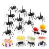 OOTSR Ant Food Picks, Reusable Fruit Dessert Forks, 24-Piece Set with Storage Box view 1