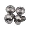 Ruifu Titanium Alloy Water Bottle Cage Bolt Set, M5 x 8 mm, 4-Pack view 4