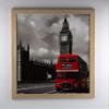 myposterframe Kallisto Modern Wood-Effect Picture Frame 29 x 71 cm, Sonoma Oak, 1 mm Clear Acrylic Glass view 1