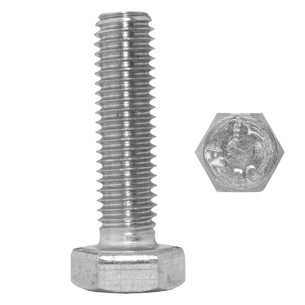 1 pc Hex Head Screw M8 x 55 mm | A2 | DIN 933 | Ds Items