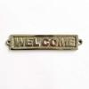 La Finesse Door Sign Wall Sign - Welcome - Aluminum view 3
