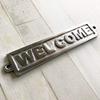 La Finesse Door Sign Wall Sign - Welcome - Aluminum view 4