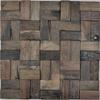 OLD Wood FSC Wood Mosaic Parquet, Boat Pattern, Wall Tile for Kitchen and Bathroom view 1