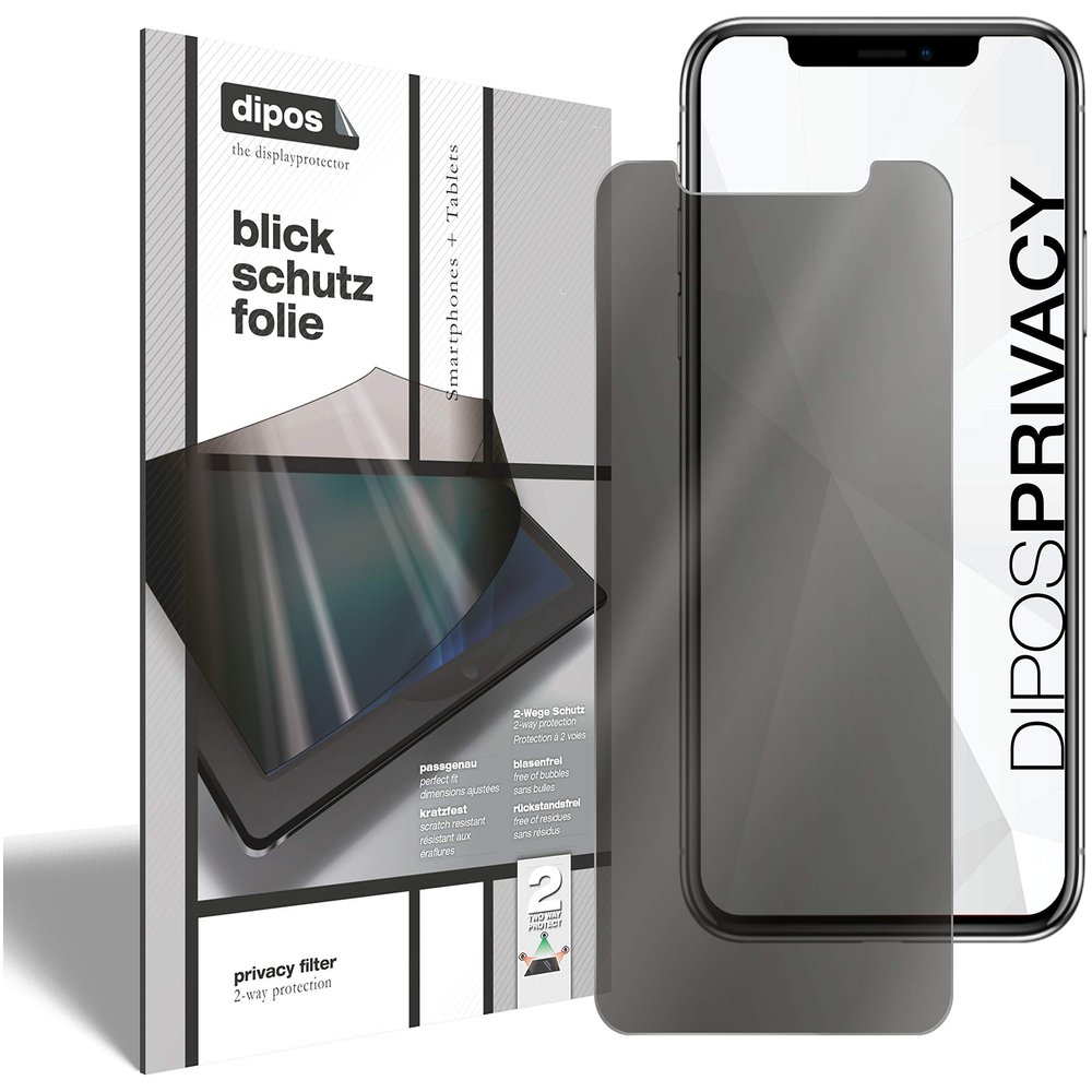 dipos Privacy Screen Protector for Apple iPhone X