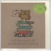Die Stadtgärtner Congratulations on Passing Your Exam Card with Owl Seed Stake view 1