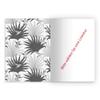 Kartenkaufrausch 16 Tropical DIN A5 School Notebooks, Graph Paper with Palm Fronds and Hummingbirds, Green Ruling 5 view 2