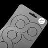 3-Piece Plastic Quilting Stencil Set for DIY Crafts view 2