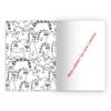 Kartenkaufrausch 4 Personalized A4 Elementary School Notebooks, Monsters & Dinosaurs, Pink Contrast Ruling 1 view 2