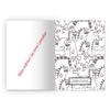 Kartenkaufrausch 4 Personalized A4 Elementary School Notebooks, Monsters & Dinosaurs, Pink Contrast Ruling 1 view 3