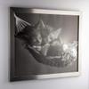 myposterframe Kallisto Modern Wood-Composite Picture Frame, 34 x 48 cm, Stainless Steel Finish, 1 mm Clear Acrylic Glass view 4