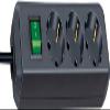 Brennenstuhl Eco-Line 3-Outlet Power Strip (Child Safety, Switch, 1.5 m Cable), Black | 4-Pack view 2