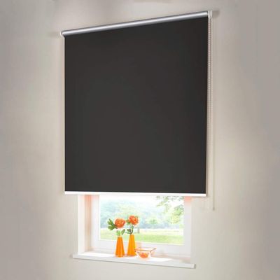 Sonnenschutz-HH Vario Blackout Thermal Roller Shade, 165 x 250 cm, Dark Gray
