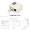 Pressure Switch Regulator for Water Pumps and Air-Water Compressors view 3