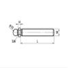 Series 15 PA Swivel Leveling Foot – M14x100 Threaded Rod, 15 mm Ball, 45 mm Plate view 4
