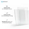 nattmann Acrylic Glass - XT PMMA Acrylic Sheet & Disc, 2–10 mm, Clear Transparent Plastic Sheet, 4 mm, 500 x 400 mm view 2